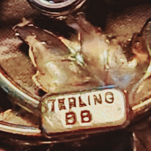 Rare BB Bennet & Bradford Sterling Pin Brooch - Picture 4 of 4